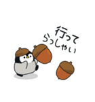とびだす♪心くばりペンギン 秋ver.（個別スタンプ：18）