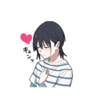 クーデレ男子（個別スタンプ：34）
