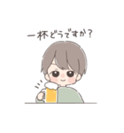 敬語で伝える男の子（個別スタンプ：23）