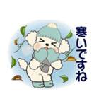 ラブリートイプーさん ♡ ほっこり冬（個別スタンプ：6）