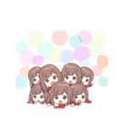 うごく！ミニジャージちゃんず（個別スタンプ：6）