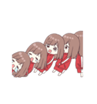 うごく！ミニジャージちゃんず（個別スタンプ：7）