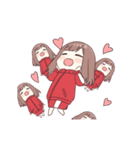 うごく！ミニジャージちゃんず（個別スタンプ：16）