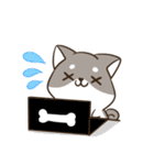 毎日五月病な犬とねこたち（個別スタンプ：16）