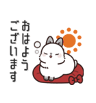 飛び出す♪大人可愛いうさぎレディ（個別スタンプ：1）