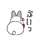 飛び出す♪大人可愛いうさぎレディ（個別スタンプ：23）