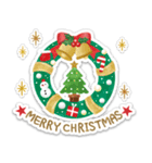 毎年使える！お正月＆Xmas【シール風】（個別スタンプ：2）