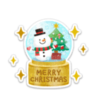 毎年使える！お正月＆Xmas【シール風】（個別スタンプ：3）