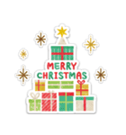 毎年使える！お正月＆Xmas【シール風】（個別スタンプ：4）