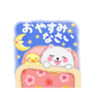 ポメラニアン「ぽちゃん」冬（個別スタンプ：4）