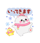 ポメラニアン「ぽちゃん」冬（個別スタンプ：20）