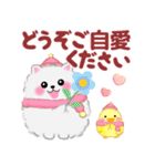 ポメラニアン「ぽちゃん」冬（個別スタンプ：25）