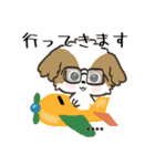 愛犬の名前に出来る！カスタム【シーズー】（個別スタンプ：30）