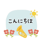 チューバ＊使える敬語＊大人シンプル（個別スタンプ：10）