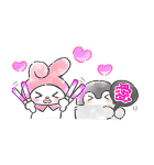 コウペンちゃん✕サンリオキャラクターズ（個別スタンプ：13）