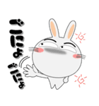 毎日、うさぎサン 擬音語・擬態語（個別スタンプ：10）