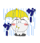 毎日、うさぎサン 擬音語・擬態語（個別スタンプ：11）