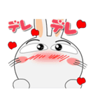 毎日、うさぎサン 擬音語・擬態語（個別スタンプ：19）