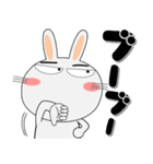 毎日、うさぎサン 擬音語・擬態語（個別スタンプ：28）