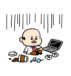 LINE FRIENDS ギャグスタンプ 2（個別スタンプ：11）