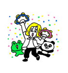 LINE FRIENDS ギャグスタンプ 2（個別スタンプ：34）