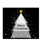 大人シンプルなXmas＆お正月*毎年使える（個別スタンプ：1）
