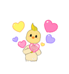 スリムなインコ（個別スタンプ：3）