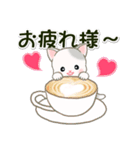 セーターベビーにゃんこ 家族連絡（個別スタンプ：9）