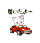 セーターベビーにゃんこ 家族連絡（個別スタンプ：24）