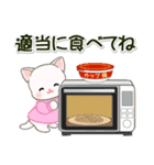 セーターベビーにゃんこ 家族連絡（個別スタンプ：30）