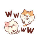 飛び出す！ラブリーなにゃんこ♥冬ver.（個別スタンプ：13）