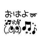 シンプルかわいい❤︎顔文字スタンプ（個別スタンプ：14）