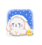 ベイビーうさぎさん「冬」（個別スタンプ：18）