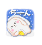 ベイビーうさぎさん「冬」（個別スタンプ：19）