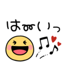 大人可愛いスマイル♡ニコちゃん（個別スタンプ：4）