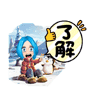 私の日常のスタンプ☆冬☆（個別スタンプ：3）