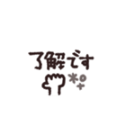 手書き◎デカ文字メッセージ 2023（再販）（個別スタンプ：35）