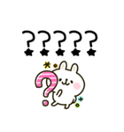 カラフルうさぎ♡可愛いスタンプ（個別スタンプ：29）