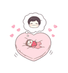 ラブが止まらない！ましまろベビーちゃん（個別スタンプ：34）