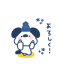 ゆる犬◎冬のあいさつスタンプ #2（個別スタンプ：12）