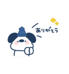 ゆる犬◎冬のあいさつスタンプ #2（個別スタンプ：15）
