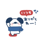 ゆる犬◎冬のあいさつスタンプ #2（個別スタンプ：16）