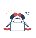 ゆる犬◎冬のあいさつスタンプ #2（個別スタンプ：38）