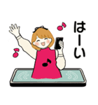 ふんわりリボンちゃん 12 ♡ 冬の思いやり（個別スタンプ：14）