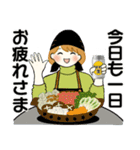 ふんわりリボンちゃん 12 ♡ 冬の思いやり（個別スタンプ：22）