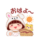 でぶりん「冬」（個別スタンプ：5）