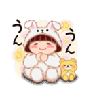 でぶりん「冬」（個別スタンプ：14）