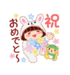 でぶりん「冬」（個別スタンプ：37）
