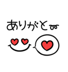 シンプルで毎日使える♡ハンドサイン（個別スタンプ：7）