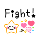 シンプルかわいい♪毎日使えるデカ文字（個別スタンプ：26）